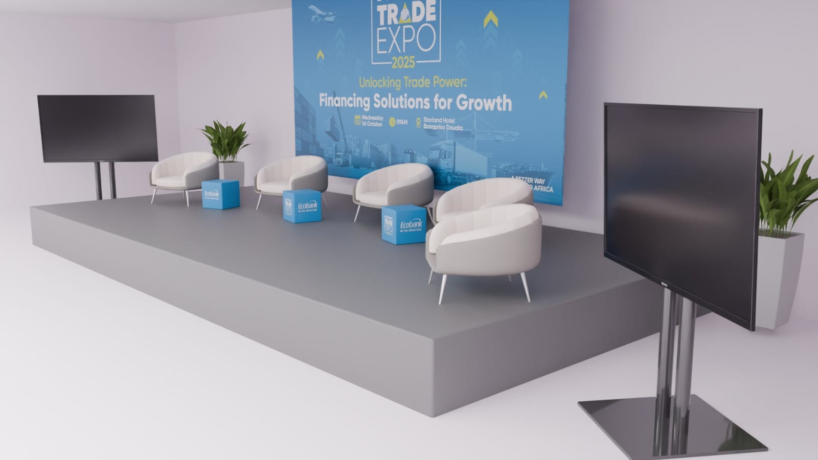 Ecobank Trade Expo 2025 - Mobilier sur-mesure